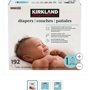 Kirkland Signature Baby Diapers - 160